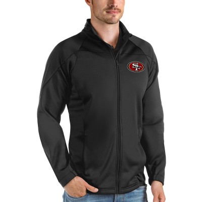 Кофта на молнии San Francisco 49ers Antigua Links - Black