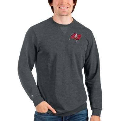 Кофта Tampa Bay Buccaneers Antigua Reward Crewneck - Heathered Charcoal
