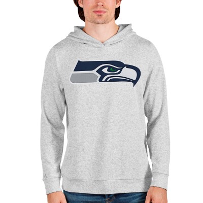 Толстовка Seattle Seahawks Antigua Team Absolute - Heathered Gray