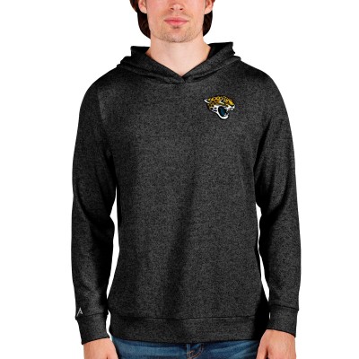 Толстовка Jacksonville Jaguars Antigua Absolute - Heathered Black