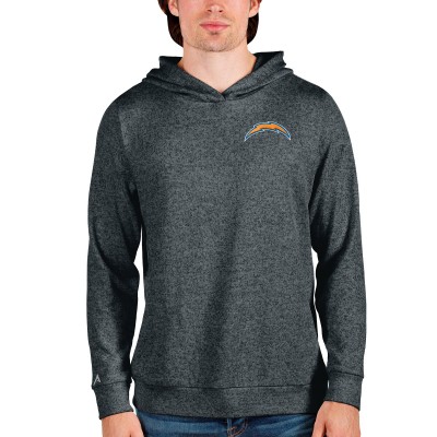 Толстовка Los Angeles Chargers Antigua Absolute - Heathered Charcoal