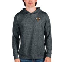 Толстовка New Orleans Saints Antigua Absolute - Heathered Charcoal