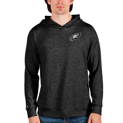 Толстовка Philadelphia Eagles Antigua Absolute - Heathered Black