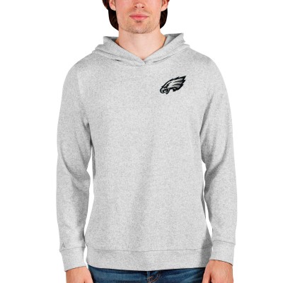Толстовка Philadelphia Eagles Antigua Absolute - Heathered Gray