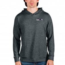 Толстовка Seattle Seahawks Antigua Absolute - Heathered Charcoal