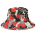 Бейсболка Atlanta Falcons New Era Camo 2022 NFL Training Camp Official Bucket