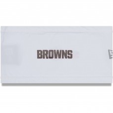 Cleveland Browns New Era Official Training Camp COOLERA Headband - White