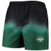 Шорты для плавания New York Jets FOCO Dip-Dye - Black/Green
