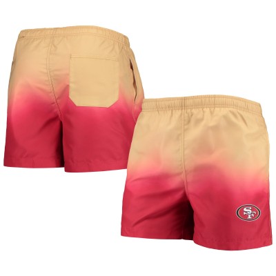 Плавательные шорты San Francisco 49ers FOCO Dip-Dye - Red