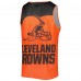 Майка и шорты Cleveland Browns FOCO Colorblock Mesh - Orange