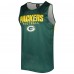 Майка и шорты Green Bay Packers FOCO Colorblock Mesh - Green