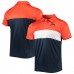 Поло Chicago Bears FOCO Retro Colorblock - Orange/Navy