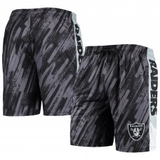Las Vegas Raiders FOCO Static Mesh Shorts - Black