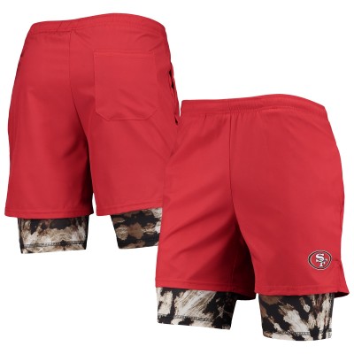 Шорты San Francisco 49ers FOCO Running - Scarlet