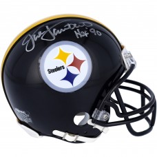 Autographed Pittsburgh Steelers Jack Lambert Fanatics Authentic Riddell Speed Mini Helmet with HOF 90 Inscription Autographed Pittsburgh Steelers Jack Lambert Fanatics Authentic Riddell Speed Mini Helmet with HOF 90 Inscription