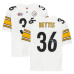 Джерси с автографом Pittsburgh Steelers Jerome Bettis Fanatics Authentic White Mitchell & Ness Authentic