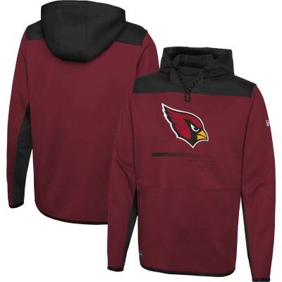 Толстовка Arizona Cardinals New Era Combine Authentic Hard Hitter - Cardinal