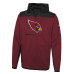 Толстовка Arizona Cardinals New Era Cardinal Combine Authentic Hard Hitter