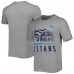 Футболка Tennessee Titans New Era Combine Authentic Red Zone - Heathered Gray
