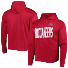 Tampa Bay Buccaneers New Era Combine Authentic Huddle Up Pullover Hoodie - Red