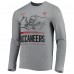 Футболка с длинным рукавом Tampa Bay Buccaneers New Era Combine Authentic Red Zone - Heathered Gray