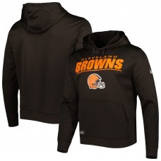 Толстовка Cleveland Browns New Era Combine Authentic Stated Logo - Brown