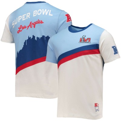 Футболка Super Bowl LVI Starter x MSX by Michael Strahan Pacific - White