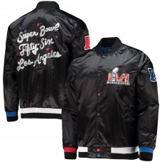 Куртка Super Bowl LVI Starter x MSX by Michael Strahan Satin - Black