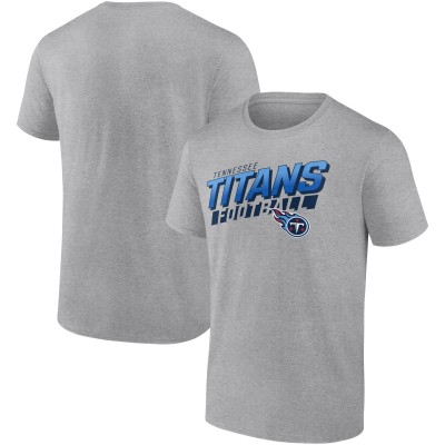 Футболка Mens Heathered Gray Tennessee Titans To The Wire