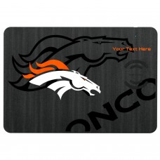 Denver Broncos Personalized Wireless Charger & Mouse Pad Denver Broncos Personalized Wireless Charger & Mouse Pad
