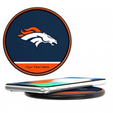 Именная беспроводная зарядка Apple и Samsung Denver Broncos 10-Watt