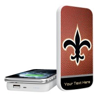 Аккумулятор New Orleans Saints Personalized Football Design 5000 mAh Wireless