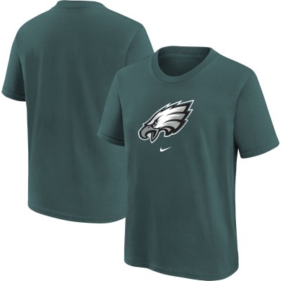 Подростковая Philadelphia Eagles Nike Green Logo T-Shirt