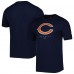 Футболка Chicago Bears New Era Navy Combine Authentic Ball Logo