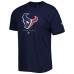 Футболка Houston Texans New Era Combine Authentic Ball Logo - Navy