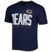 Футболка Chicago Bears New Era Combine Authentic Training Huddle Up - Navy