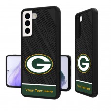 Именной чехол на телефон Samsung Green Bay Packers EndZone Plus Design Galaxy