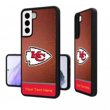 Чехол на телефон Kansas City Chiefs Personalized Football Design Galaxy Bump