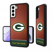 Именной чехол на телефон Samsung Green Bay Packers Football Design Galaxy