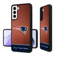Чехол на телефон New England Patriots Personalized Football Design Galaxy Bump