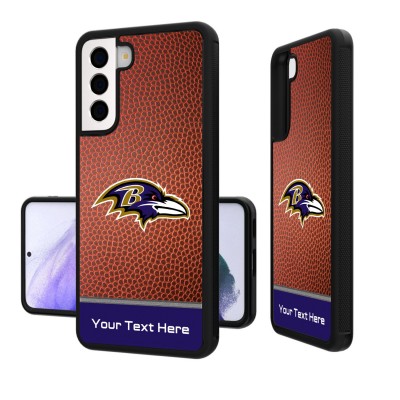 Именной чехол на телефон Samsung Baltimore Ravens Football Design Galaxy - оригинальные аксессуары NFL Балтимор Равенс