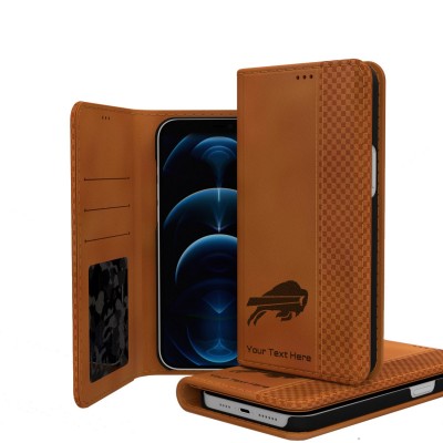 Buffalo Bills Personalized Burn Design iPhone Folio Case
