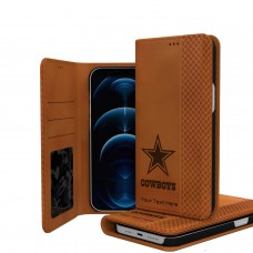 Dallas Cowboys Personalized Burn Design iPhone Folio Case