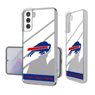 Buffalo Bills Personalized Tilt Design Galaxy Clear Case