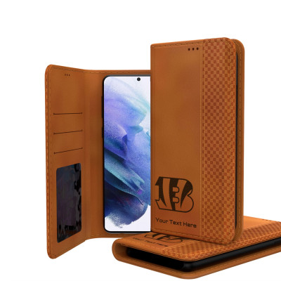 Именная чехол для samsung Cincinnati Bengals Burn Design