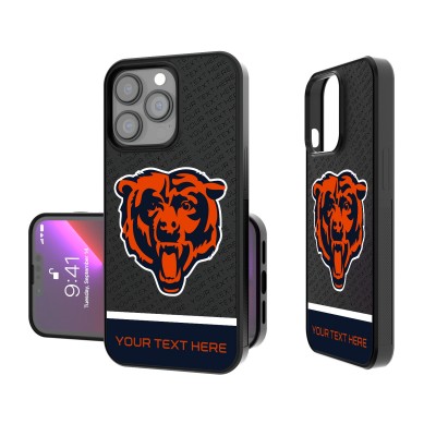 Именной чехол на iPhone Chicago Bears EndZone Plus Design - оригинальные аксессуары NFL Чикаго Бирз