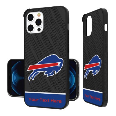 Buffalo Bills Personalized EndZone Plus Design iPhone Bump Case
