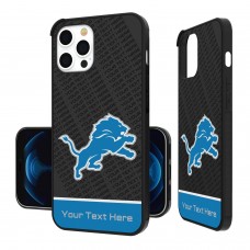 Detroit Lions Personalized EndZone Plus Design iPhone Bump Case