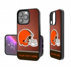 Именной чехол на iPhone Cleveland Browns Football Design