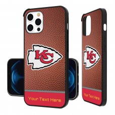 Чехол на телефон Kansas City Chiefs Personalized Football Design iPhone Bump
